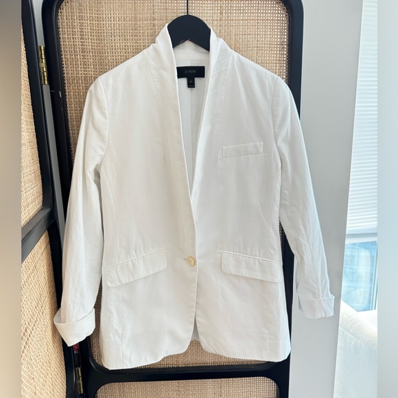 J. Crew Jackets & Blazers - J. Crew Women's Linen Blazer